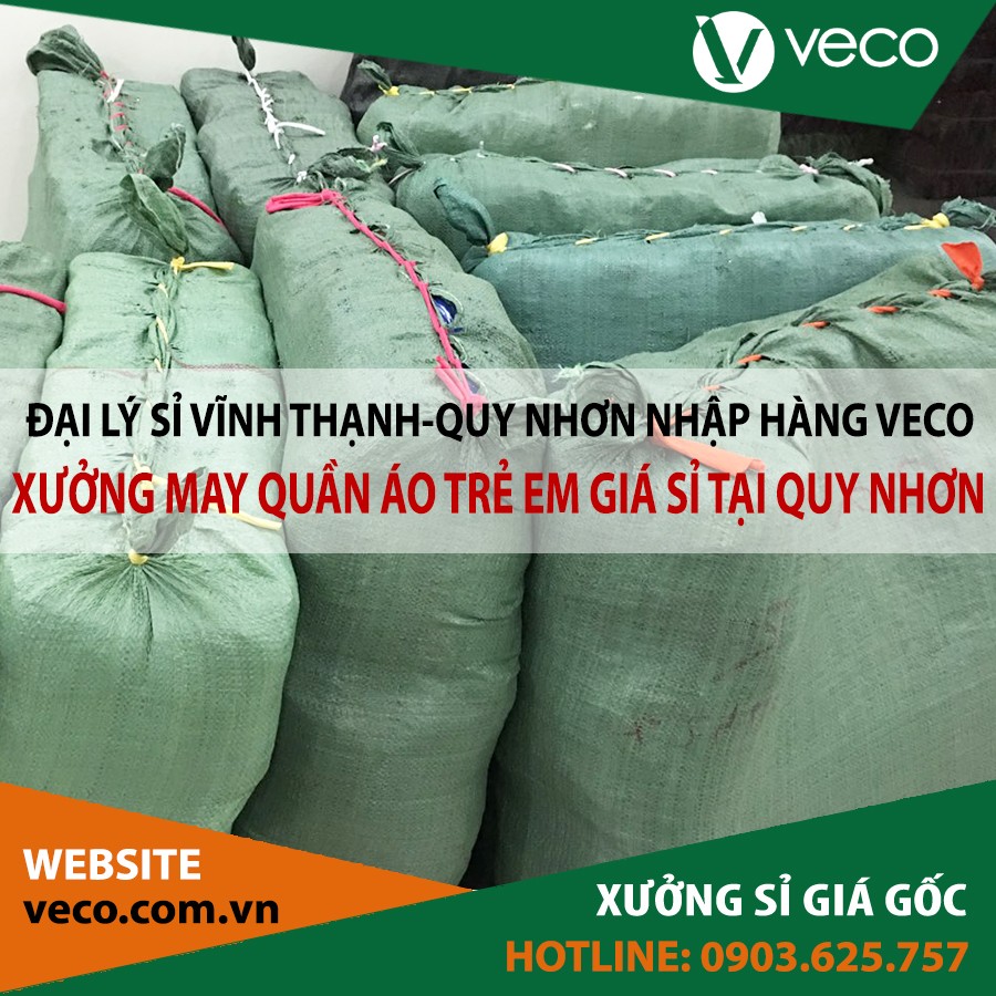Veco-Xưởng may quần áo trẻ em giá sỉ tại Quy Nhơn